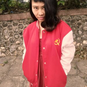 Embroidered Working Class Varsity Jacket