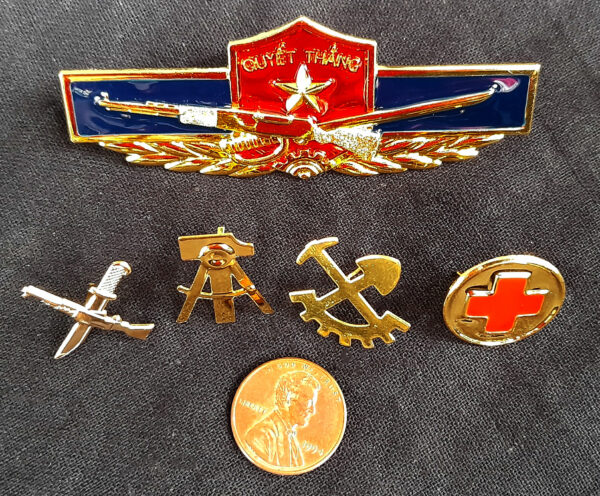 Vietnam Military Collectible Pins - Image 2